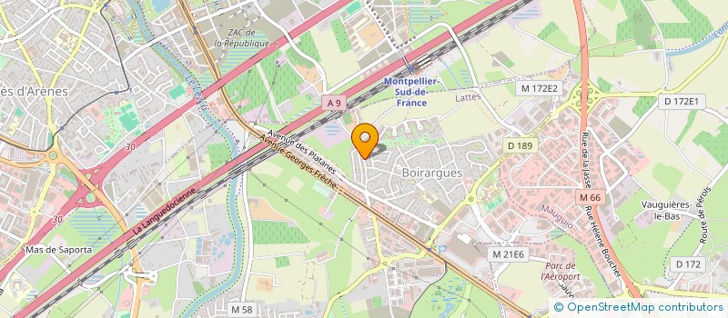 localisation de l'entreprise 422 242 826 à LATTES