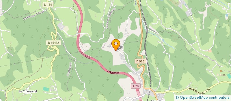 localisation de l'entreprise 422 285 502   NOAILLES