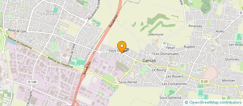 localisation de l'entreprise 422 301 556   BELLECOMBE-EN-BAUGES