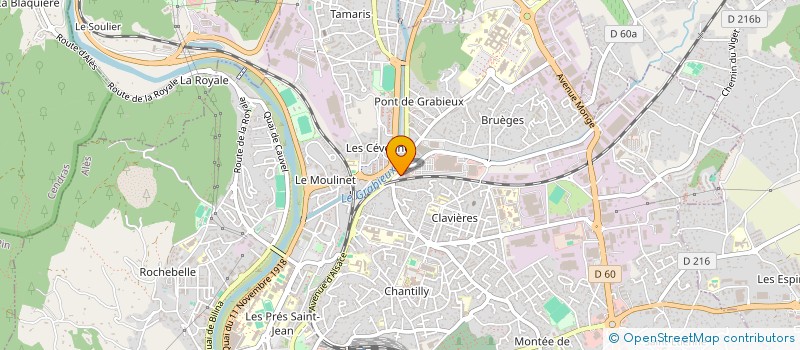 localisation de l'entreprise 422 320 960   ALES