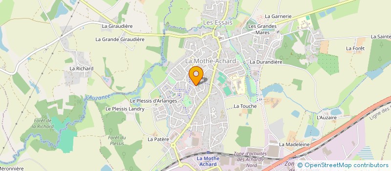 localisation de l'entreprise 422 359 414   LA ROCHE-SUR-YON