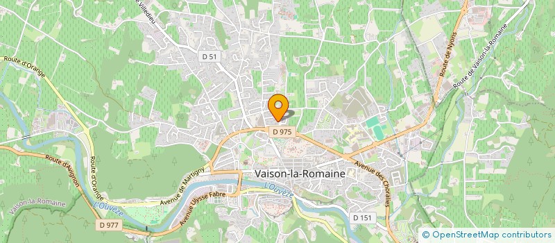 localisation de l'entreprise 422 403 998 à VAISON-LA-ROMAINE