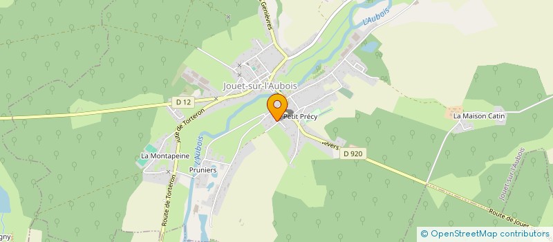 localisation de l'entreprise 422 436 121   JOUET-SUR-L'AUBOIS