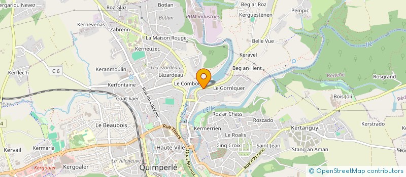 localisation de l'entreprise 422 466 979 à LORIENT