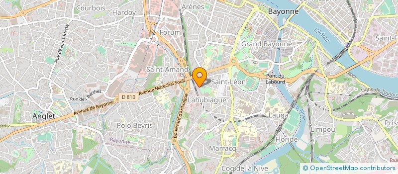 localisation de l'entreprise 422 469 163   BAYONNE