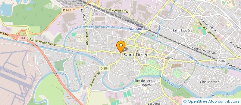 localisation de l'entreprise 422 495 093 à SAINT-DIZIER