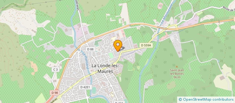 localisation de l'entreprise 422 498 675  à BORMES-LES-MIMOSAS