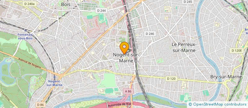 localisation de l'entreprise 422 542 878   GAGNY