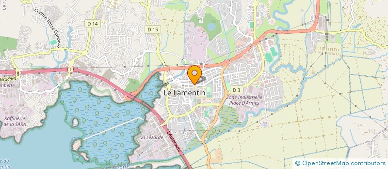 localisation de l'entreprise 422 567 305   LE LAMENTIN