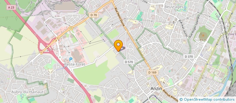 localisation de l'entreprise 422 581 256   PETITE-FORET