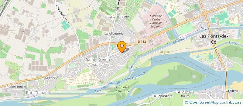 localisation de l'entreprise 422 586 271   SAINTE-GEMMES-SUR-LOIRE