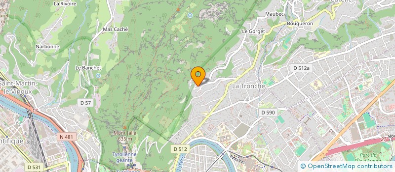 localisation de l'entreprise 422 657 296   CORRENCON-EN-VERCORS