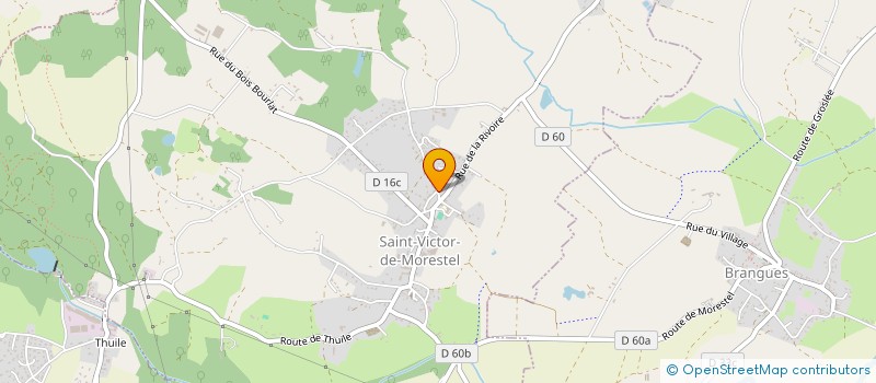 localisation de l'entreprise 422 686 568   SAINT-VICTOR-DE-MORESTEL