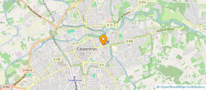 localisation de l'entreprise 422 687 814 à CARPENTRAS