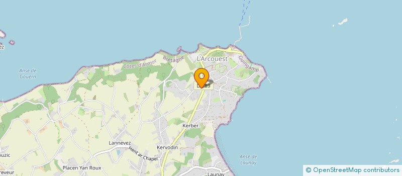 localisation de l'entreprise 422 755 959   PLOUBAZLANEC