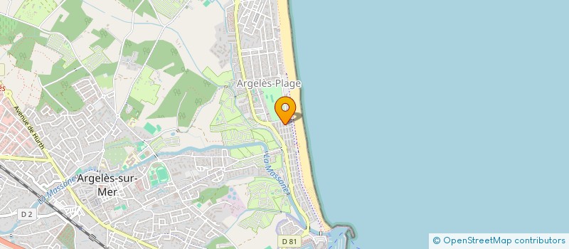 localisation de l'entreprise 422 817 437 à ARGELES-SUR-MER