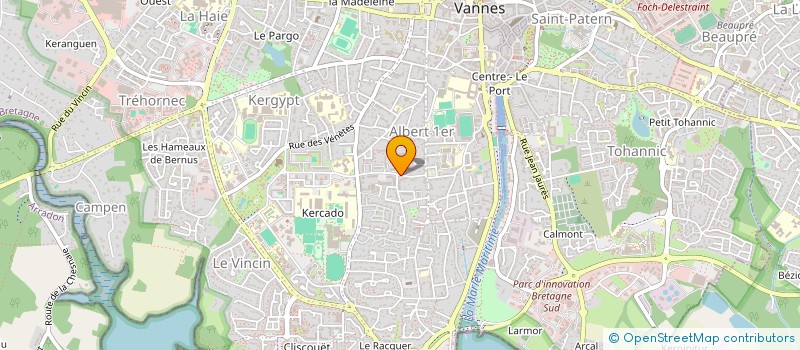 localisation de l'entreprise 422 870 071  à VANNES