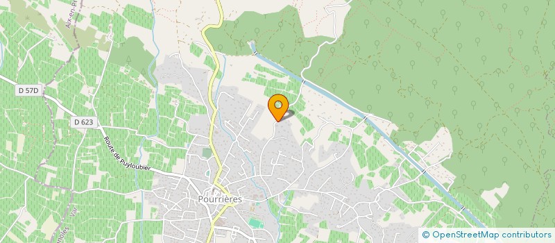localisation de l'entreprise 422 927 251   POURRIERES
