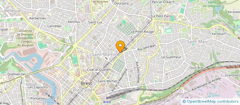 localisation de l'entreprise 422 967 331   GUIPAVAS