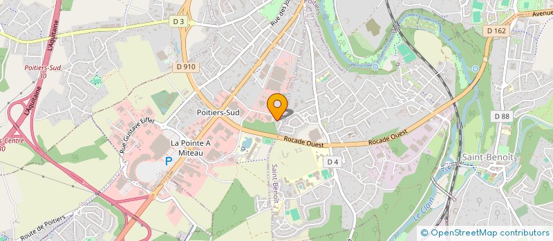 localisation de l'entreprise 423 042 563   POITIERS