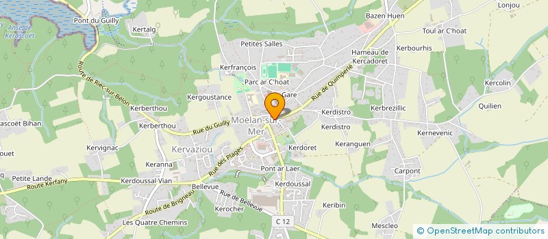 localisation de l'entreprise 423 178 250   CONCARNEAU