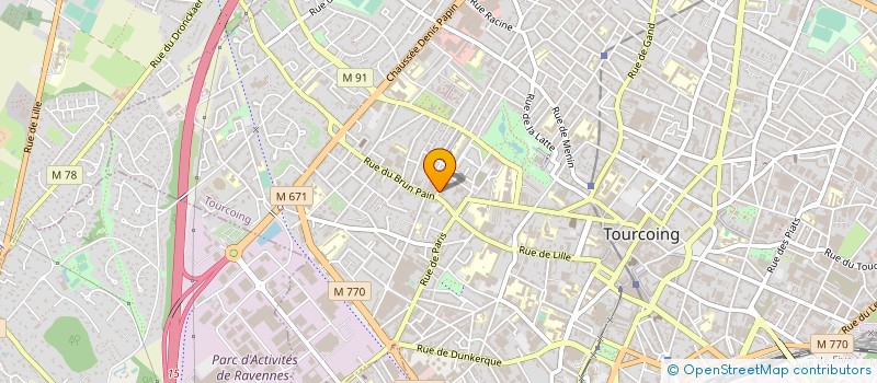 localisation de l'entreprise 423 185 388   LYS-LEZ-LANNOY