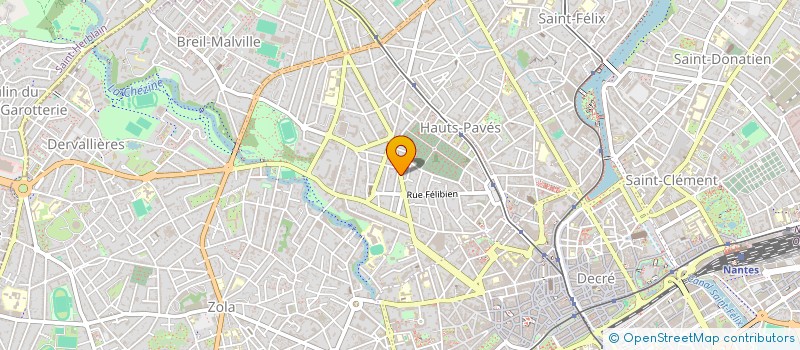 localisation de l'entreprise 423 204 460   NANTES