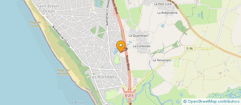 localisation de l'entreprise 423 216 977  à SAINT-BREVIN-LES-PINS