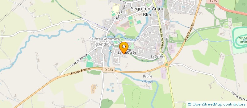 localisation de l'entreprise 423 241 249  à SEGRE-EN-ANJOU BLEU