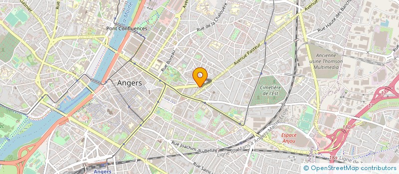 localisation de l'entreprise 423 309 038   SEGRE-EN-ANJOU BLEU