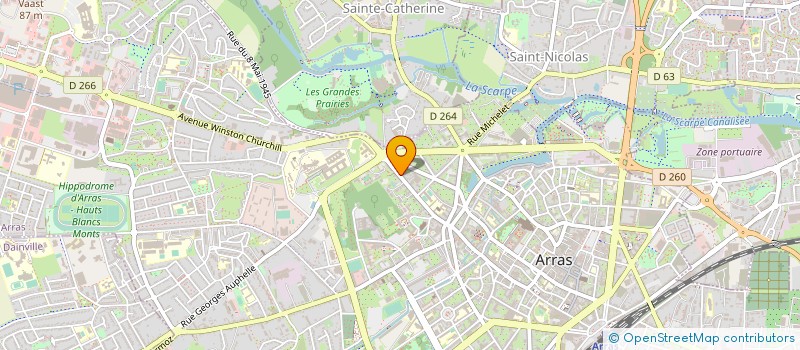 localisation de l'entreprise 423 486 976  à ARRAS