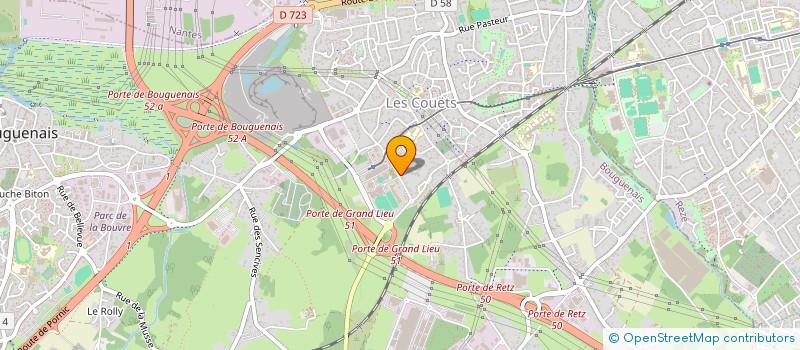 localisation de l'entreprise 423 498 211   BOUAYE