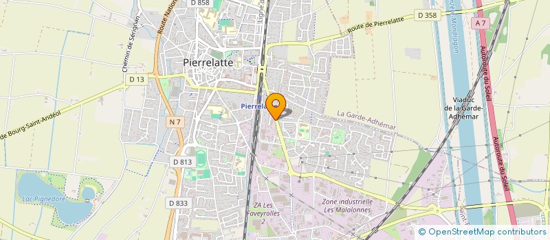 localisation de l'entreprise 423 513 241   FREJUS