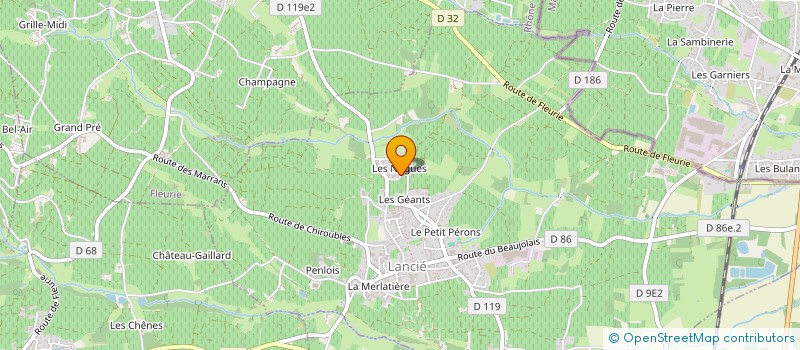 localisation de l'entreprise 423 520 659   LANCIE