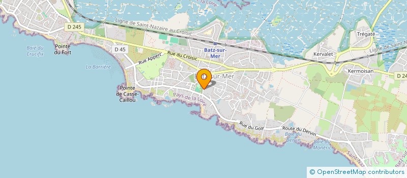 localisation de l'entreprise 423 533 629   BATZ-SUR-MER