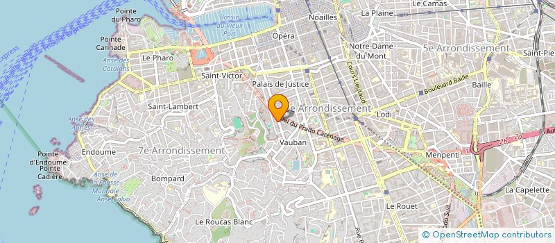 localisation de l'entreprise 423 555 697   MARSEILLE