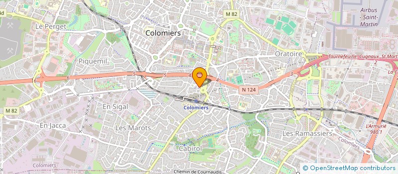 localisation de l'entreprise 423 579 036 à TOULOUSE