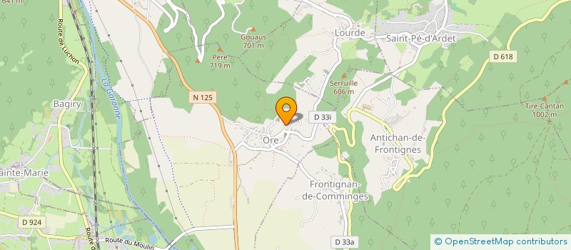 localisation de l'entreprise 423 593 755   SAUVETERRE-DE-COMMINGES