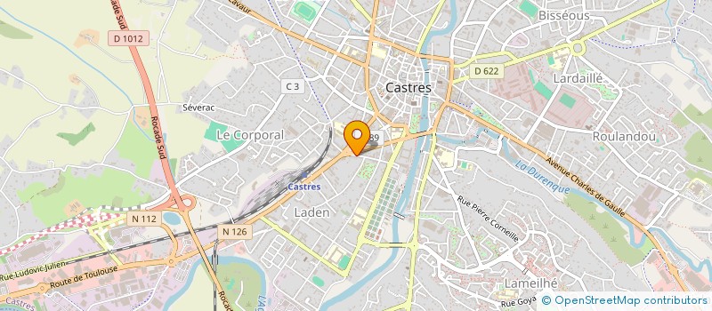 localisation de l'entreprise 423 599 612   BOISSEZON