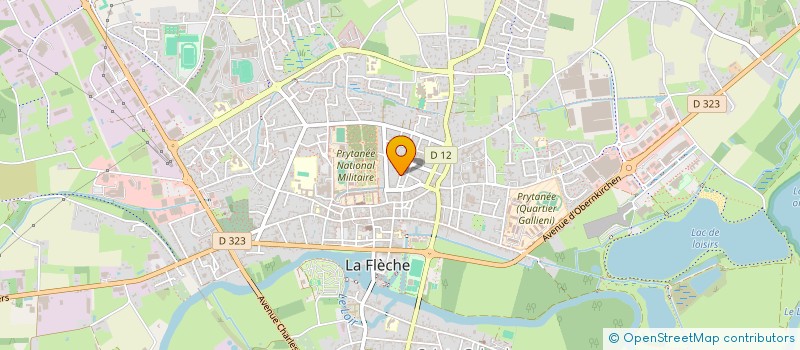 localisation de l'entreprise 423 607 993   LA FLECHE