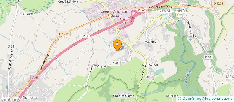 localisation de l'entreprise 423 643 873   ALBY-SUR-CHERAN