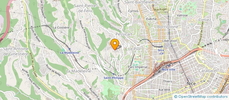 localisation de l'entreprise 423 659 663   NICE