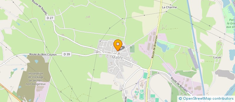 localisation de l'entreprise 423 665 520   MABLY