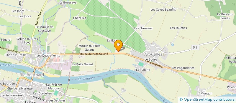 localisation de l'entreprise 423 755 024   PARCAY-SUR-VIENNE