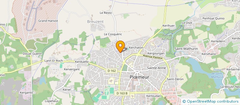 localisation de l'entreprise 423 782 309   PLOEMEUR