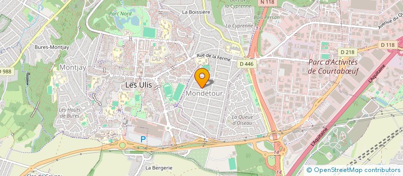 localisation de l'entreprise 423 838 168   ORSAY