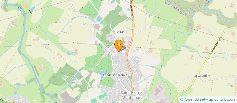 localisation de l'entreprise 423 941 301  à MONTREVAULT-SUR-EVRE