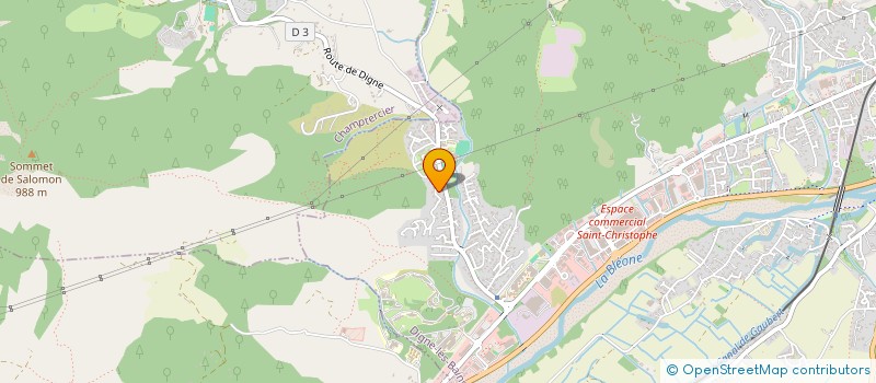 localisation de l'entreprise 423 956 549   DIGNE-LES-BAINS