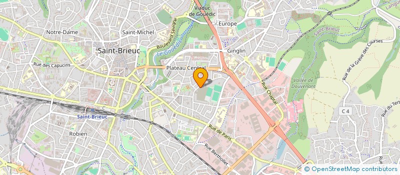 localisation de l'entreprise 423 970 458   SAINT-BRIEUC