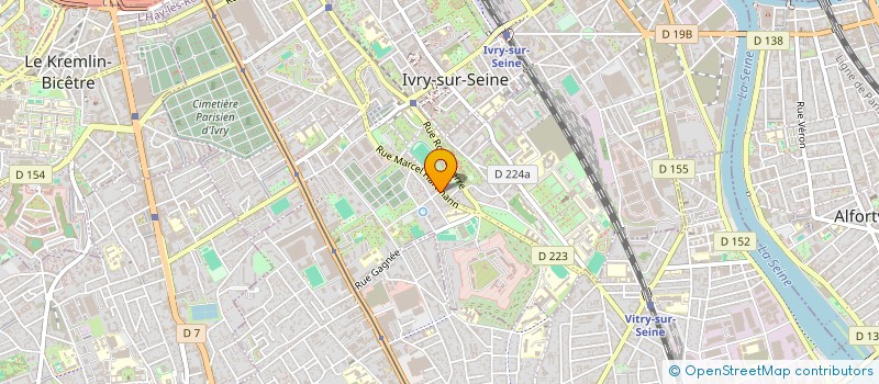 localisation de l'entreprise 424 022 705   IVRY-SUR-SEINE